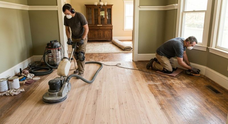 Birch Floor Refinishing in Olathe, KS