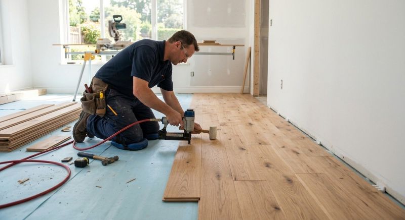 Hardwood Floor Installation in Fort Worth, TX