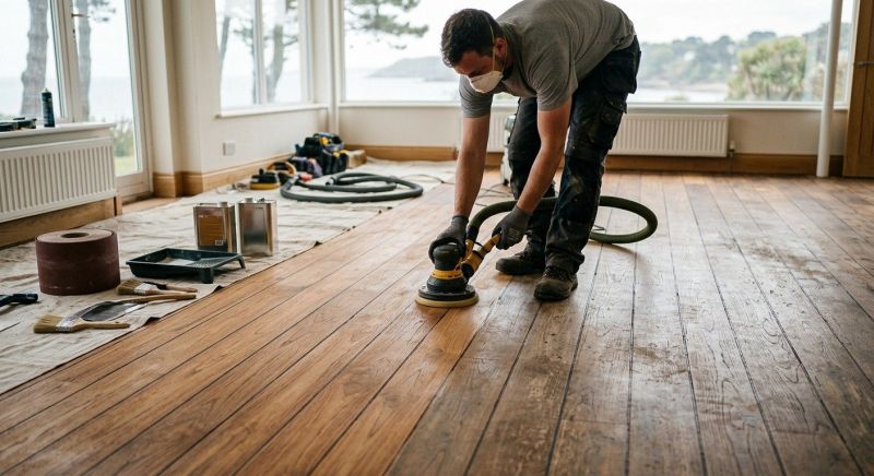 Mahogany Floor Refinishing in Olathe, KS