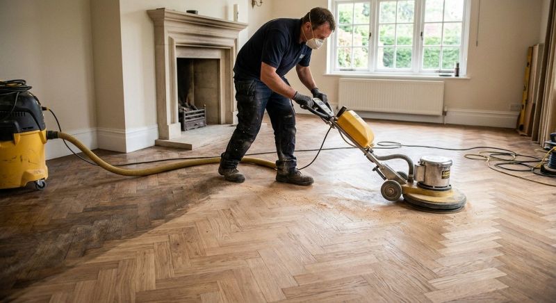 Parquet Floor Refinishing in Alpharetta, GA
