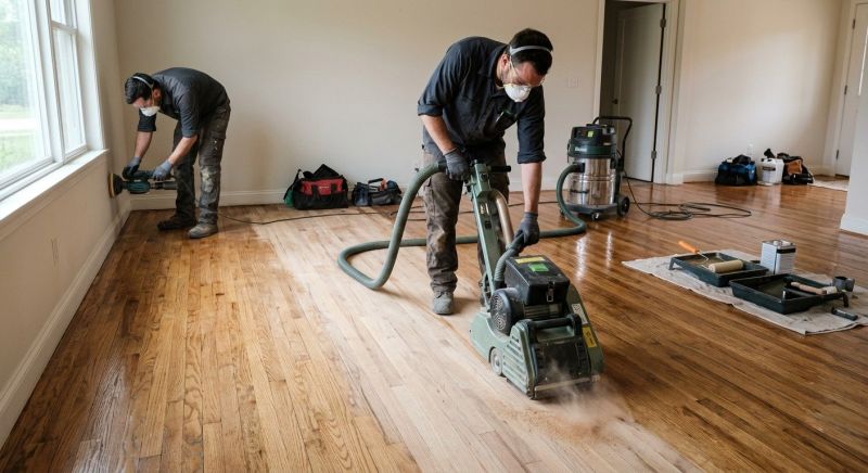 Bamboo Floor Refinishing in Alpharetta, GA