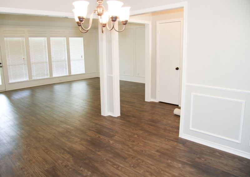 Dark Wood Floor Installation in Phoenix, AZ