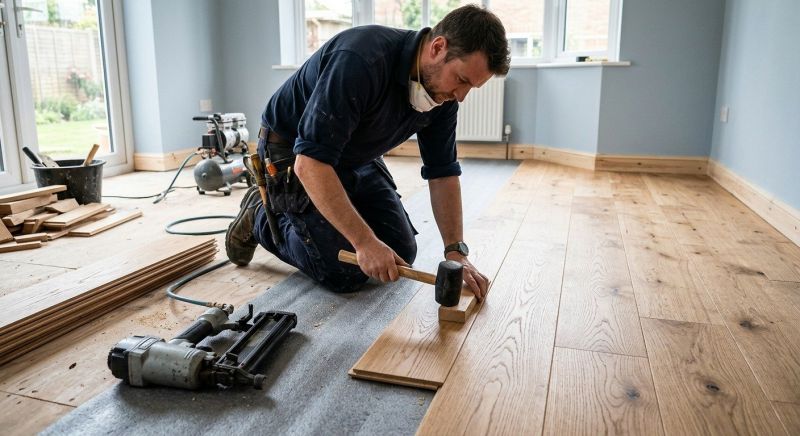 Hardwood Floor Installation in Fort Worth, TX
