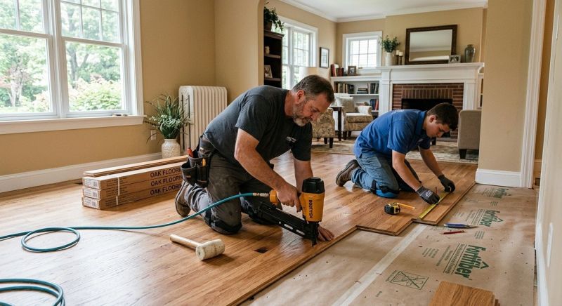Hardwood Floor Renovation in Manassas, VA