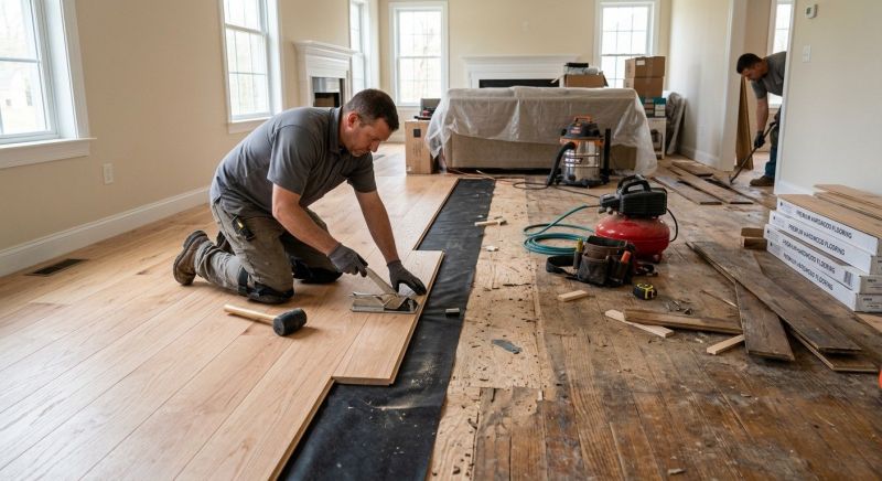 Hardwood Floor Renovation in Fort Worth, TX
