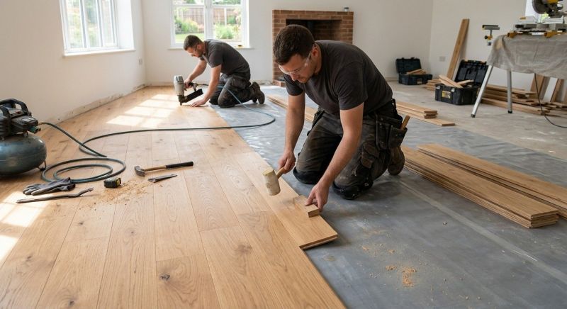 Oak Floor Installation in Phoenix, AZ