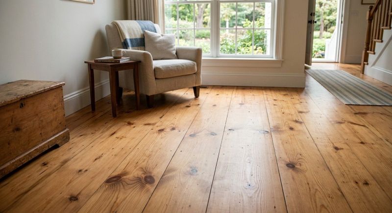 Pine Floor Installation in Austin, TX