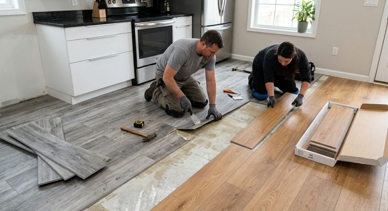 Vinyl Floor Replacement in Manassas, VA