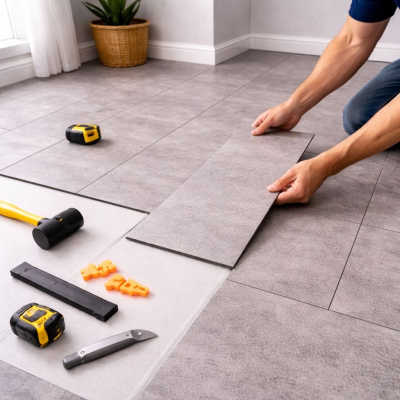 Vinyl Tile Replacement in Arvada, CO
